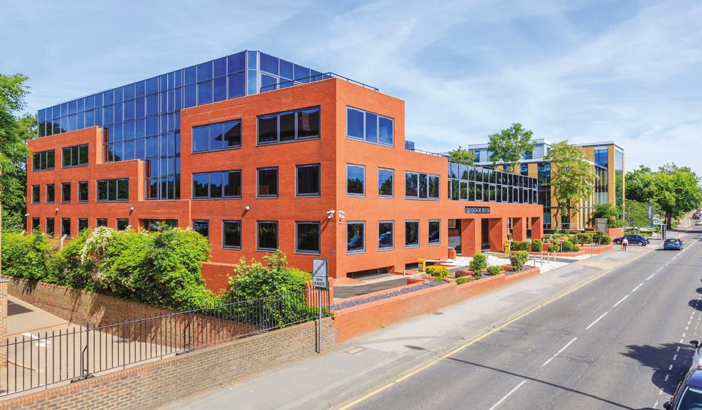 3rd floor let to aon Benfield Ltd GROSVENOR HOUSE 65-71 LONDON ROAD, REDHILL