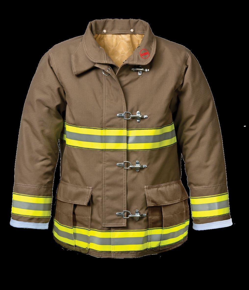 CLASSIX JACKET CLASSIX METRO JACKET This metro-inspired option set includes an extended back for additional overlap and lettering below the SCBA, expansion pockets, and telescoping sleeve band with