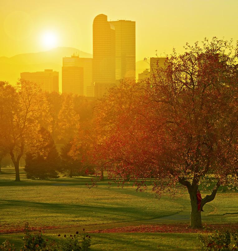 THE MARKET: Overview Denver is at the center of Colorado s Front Range, nestled at the convergence of the Great Plains and the majestic Rocky Mountains.