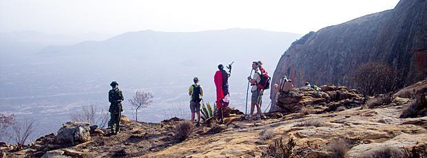 today is at Kirish Camp site at the base of the Olololokwe Mountain, which you will have the chance to climb the following morning.