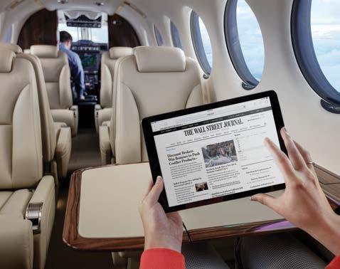 New acoustic technologies create the quietest turboprop experience available.