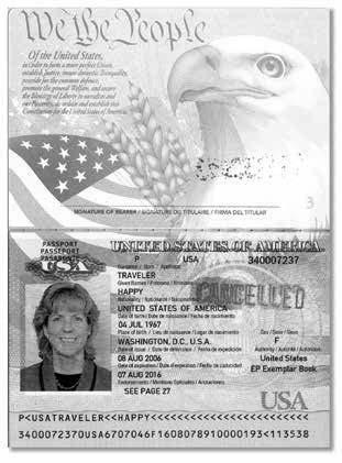 Passport The U.S. Department of State issues the U.S. passport to U.
