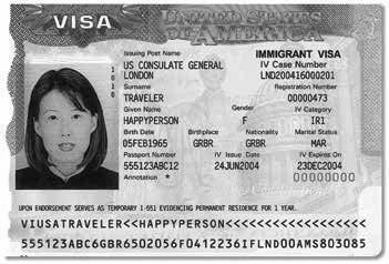 The temporary Form I-551 MRIV is evidence of permanent resident status for one year from