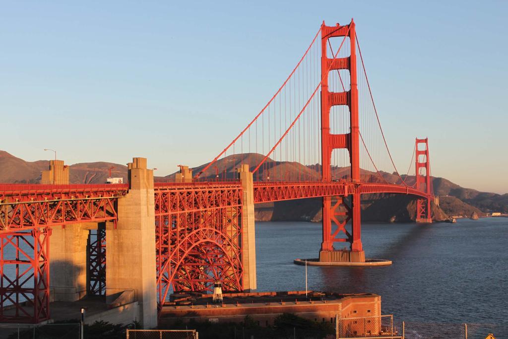 fascinating facts Why the name Golden Gate Bridge? The Bridge is named after the body of water that it crosses - the Golden Gate Strait. Who designed the Golden Gate Bridge? Chief Engineer Joseph B.