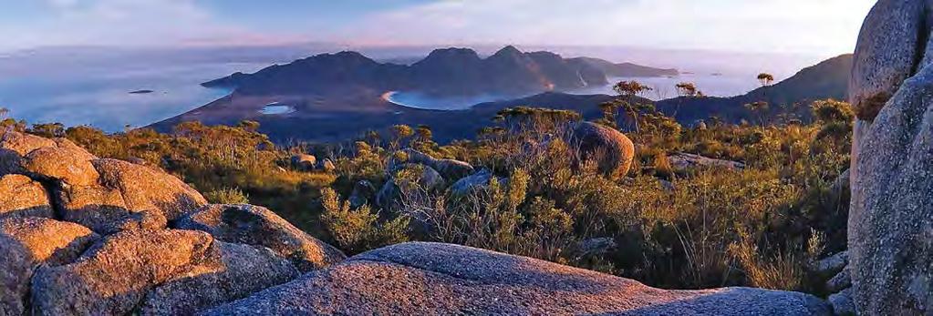 There s also many other great walks within Freycinet National Park. Bay of Fires Bay of Fires is a world-class coastal destination preserved as a conservation area.