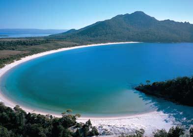the Freycinet National Park; catch the ferry to Maria Island, with its wildlife and walking tracks.
