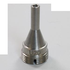 Following table identifies commonly required adapter tips. Consult factory for additional adapter tips. PC FERRULE CONNECTOR ADAPTER TIPS Universal 1.