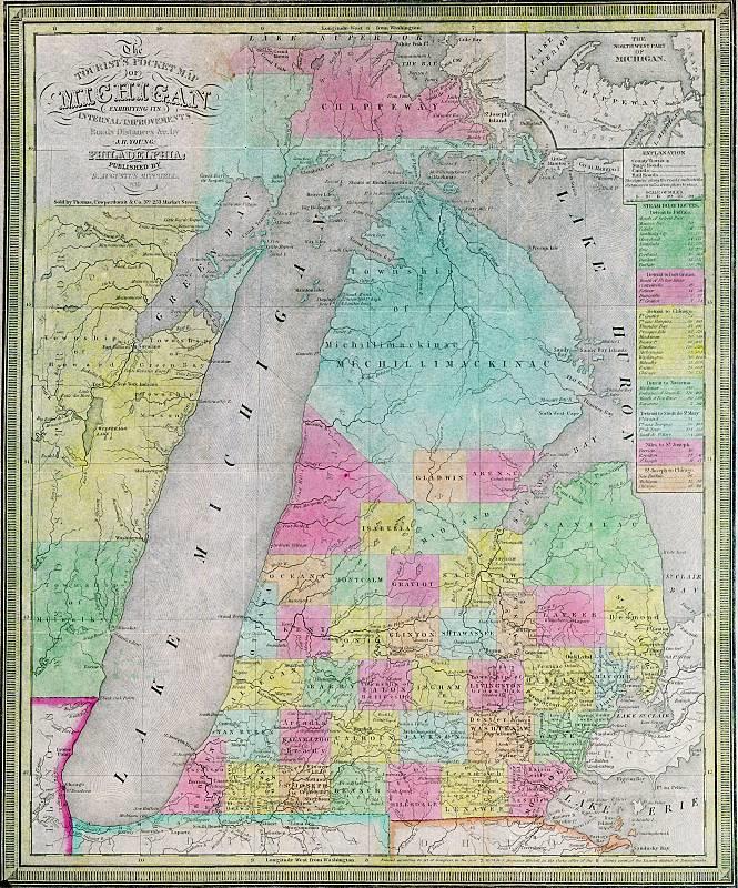 Early History: Michigan and Livingston County were formed in 1833, the county boundaries were established from parts of