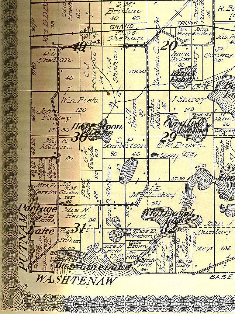 1915 plat map by Geo. A.