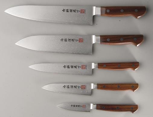 These knives are incredibly strong, light in the hand, perfectly balanced and extremely sharp.