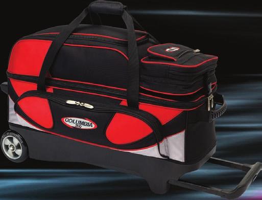 By Foam Padding Padded Full Surround Ball Protector with Keeper Strap Wide Stabilized Base Support STYLE 029744297583 MODEL SBG310RDSV The Ultimate Fun in a 3 Ball Roller Bag Large 5 X 2 Dual Ball