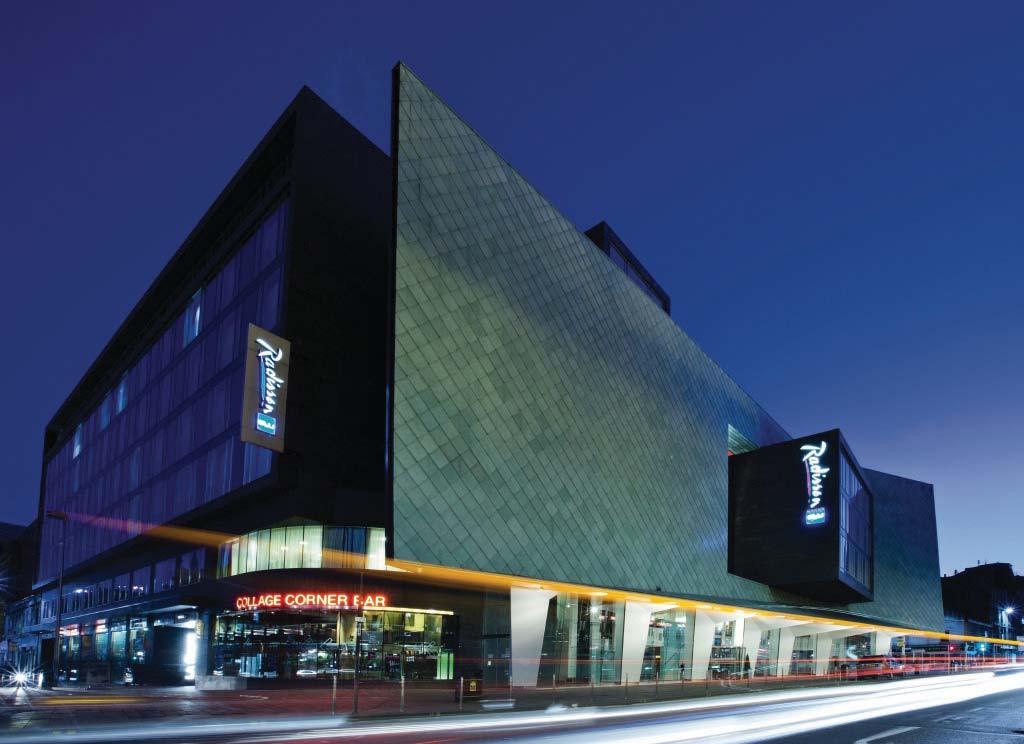 5 - RADISSON BLU This elegant and modern business hotel offers its guests high standards of comfortability and surprises its guests with modern furnished guest rooms, conference & banquet facilities,
