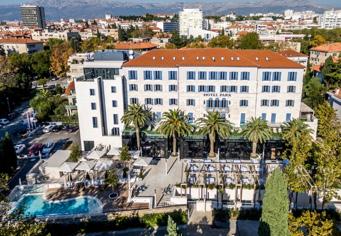 HOTEL PARK***** Claiming a prime position amid the stunning shores of Split Croatia, Hotel Park offers extraordinary views and excellent walkability to remarkable medieval stone buildings set along