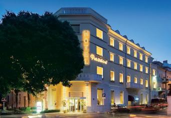 HOTEL PRESIDENT**** Hotel President Split is situated in the very centre of the town of Split, at the foothills of the famous Marjan hill, where one can feel the pureness