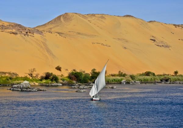 are unable to swim, you must advise your tour leader before boarding the felucca. replica of an architectural style that was already age-old during Ptolemaic times.