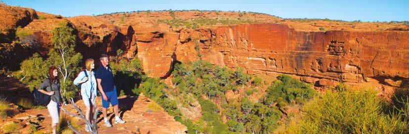 Kings Canyon & Outback Panoramas Full day 11 Kings Canyon $219 adult $110 child Code: Y19 $275 adult $138 child Code: Y20 Departs: Daily 4.00am (Oct-Mar) and 4.