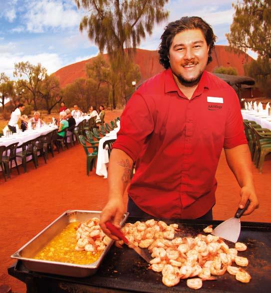 4 Uluru Barbecue Dinner Exclusive to The only evening dining experience inside Uluru - Kata Tjuta National Park Smiles all