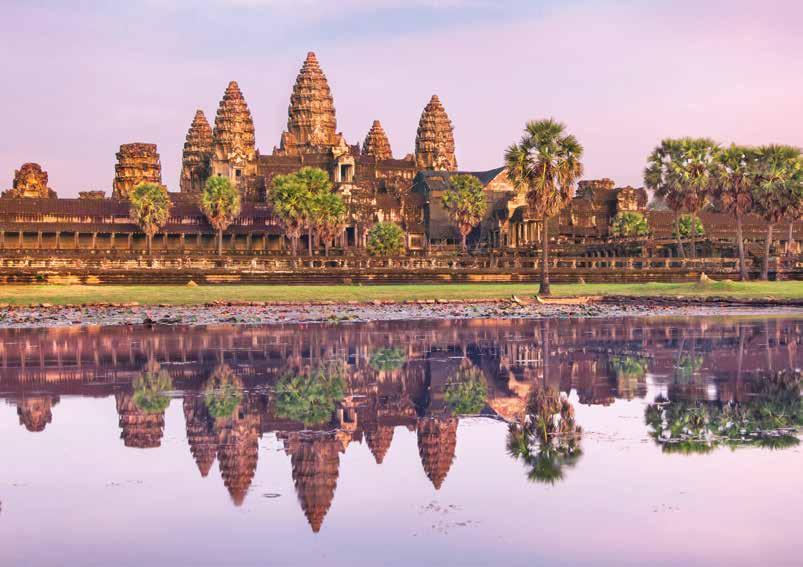 ASIA, INDIA & THE PACIFIC Experience the sunrise over mystical Angkor Wat in Cambodia traditional ambience of Hanoi.