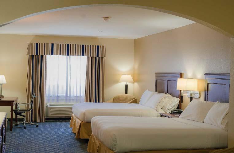 INVESTMENT OVERVIEW Marcus & Millichap's National Hospitality Group, as an exclusive broker, is pleased to offer for sale the Holiday Inn & Suites Pampa.