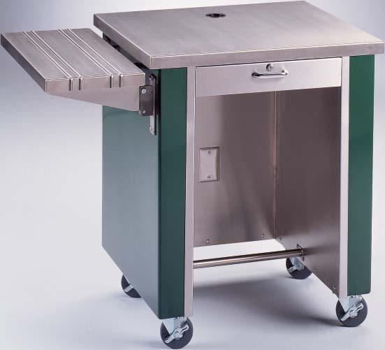 Cashier Stand JOB ITEM # QTY # MODEL NUMBER R1-CS R2-CS R1-CS shown with optional solid ribbed tray slide The Reflections Cashier Stand is a comfortable workstation.