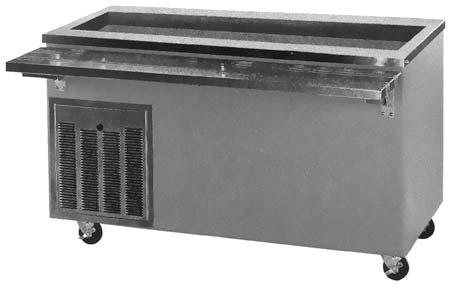 Bloomington Cold Extra Deep Cold Pan - Listed NSF/ANSI Standard 7 JOB ITEM # QTY # MODEL NUMBER R2-BCM R3-BCM R4-BCM R5-BCM R6-BCM The Piper Bloomington Cold Food Unit features an extra deep cold pan