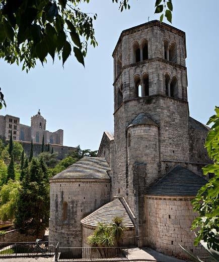 Sant Pere de Galligants Monastery In the city of Girona, 90 km