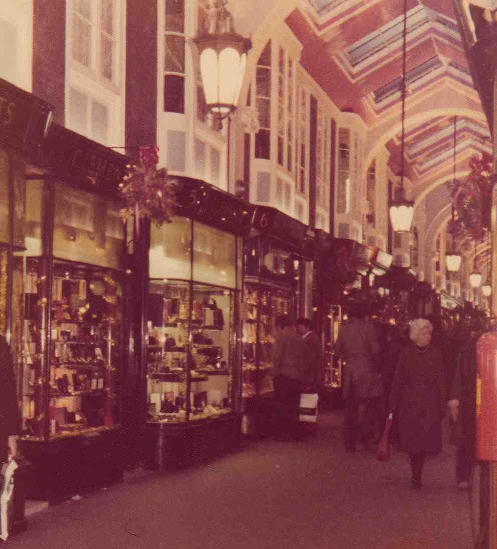 Burlington Arcade London, 5 December 1976 After I last wrote to you I had a very enjoyable evening with My-Van, Fred and some of their friends. I did not get to bed until about two in the morning.