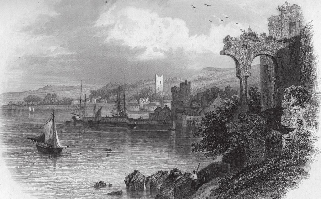 CARLINGFORD 1 View of Carlingford looking south, 1843 (Hall, ii, p.