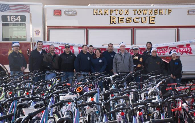 Since then, through the support of family, friends, community and coworkers, the bike drive has grown to incredible proportions.