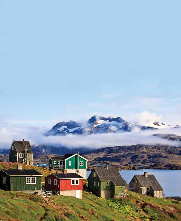 East Greenland: Northern Lights Scoresbysund, the world s largest fjord system, beckons you to explore Greenland.