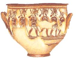 The Mycenaean people also
