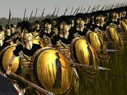 These citizens were called hoplites and fought