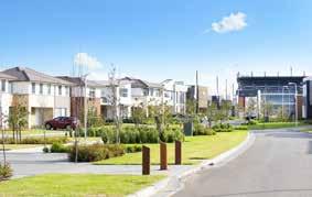 Residential Development Victoria WAVERLEY PARK, GOODISON COURT MULGRAVE, VIC Waverley Park is a masterplanned community located in the south-eastern suburb of Mulgrave, approximately 23 kilometres