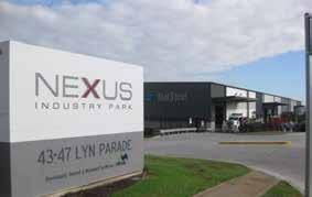 Industrial NEXUS INDUSTRY PARK (BUILDING 2), LYN PARADE PRESTONS, NSW Developed by Mirvac in 2006, this building adjoins four other industrial facilities developed on the former Liverpool Showground