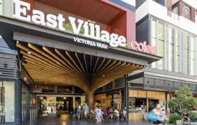 Retail EAST VILLAGE ZETLAND, NSW East Village is an award winning mixed-use retail centre opened in October 2014, located three kilometres south of the Sydney CBD in the rapidly densifying urban