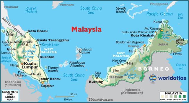 Marks KL, Singapore and Sabah the most commonly visited state in Borneo. BORNEO Most people are unaware of the size of the island of Borneo.