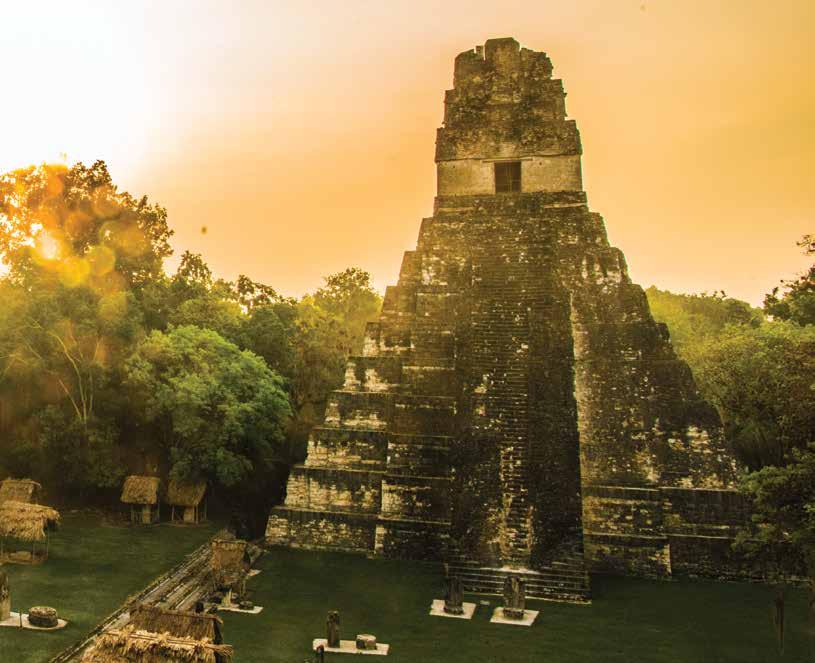 Spend three nights at the beautiful Hotel Camino Real Tikal, your home base while you