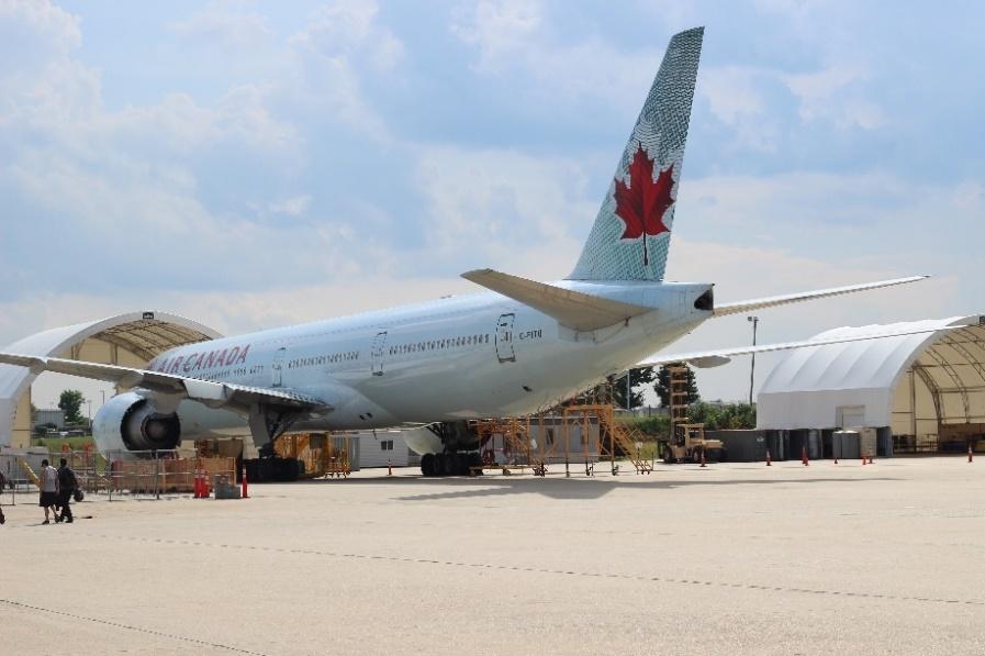 Business Challenge Air Canada required refurbishment of 18 Aircraft: 12 777-300s and 6 777-200s The project included: Existing interior removal Full integration engineering for both aircraft types