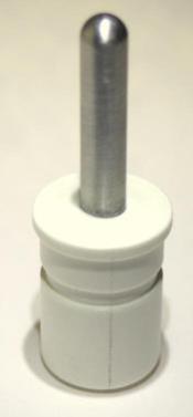 long Fits 25mm Tube (White) BEV-TENT 016 (B & B1) Tent Pole Spigot with 8mm Alu pin (B) Spigot 42mm