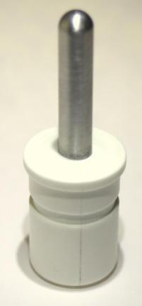 with 8mm Alu pin (B) Spigot 42mm long (B1) Spigot 60mm long Fits 22mm Tube (White) BEV-TENT 016 (C) Tent Pole Spigot Plastic to fit 25mm