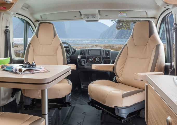 KNAUS INNOVATION & COMFORT ALL-ROUND FEEL GOOD FACTOR Comfort and safety are important to