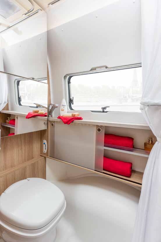 BOXSTAR 500 CARE WITH US IT SIMPLY WORKS How were we able to integrate the largest bath into the smallest camper van?