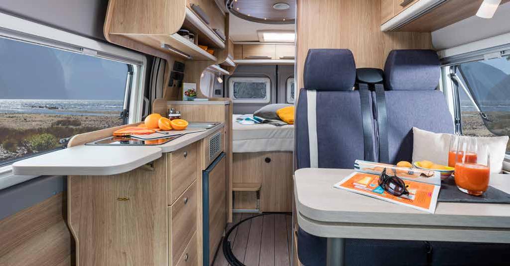 BOXSTAR 540 LIVING SPACIOUS EN-SUITE BATHROOM IN COMPACT CAMPER VAN BOXSTAR 540 MQ ROAD. ACTIVE ROYALE WHO S COMING ALONG FOR THE JOURNEY?