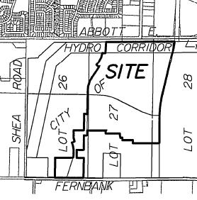 Residential development located in Fernbank lands north of