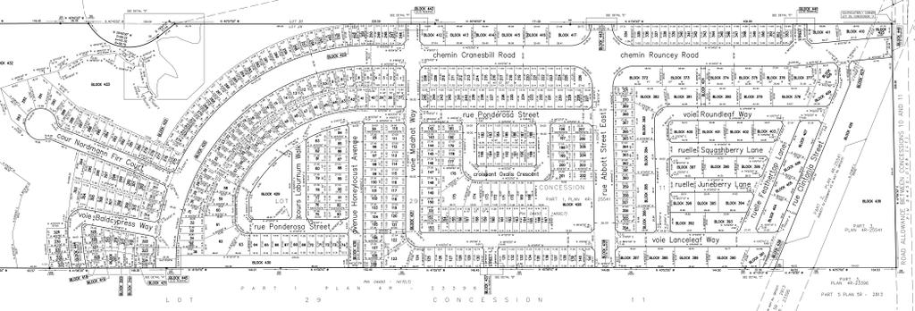 Abbottsville Mattamy Homes 570 Hazeldean Road 600 dwelling units, with 393 detached homes, 117 townhouse units and 90 back-to-back townhouse units.