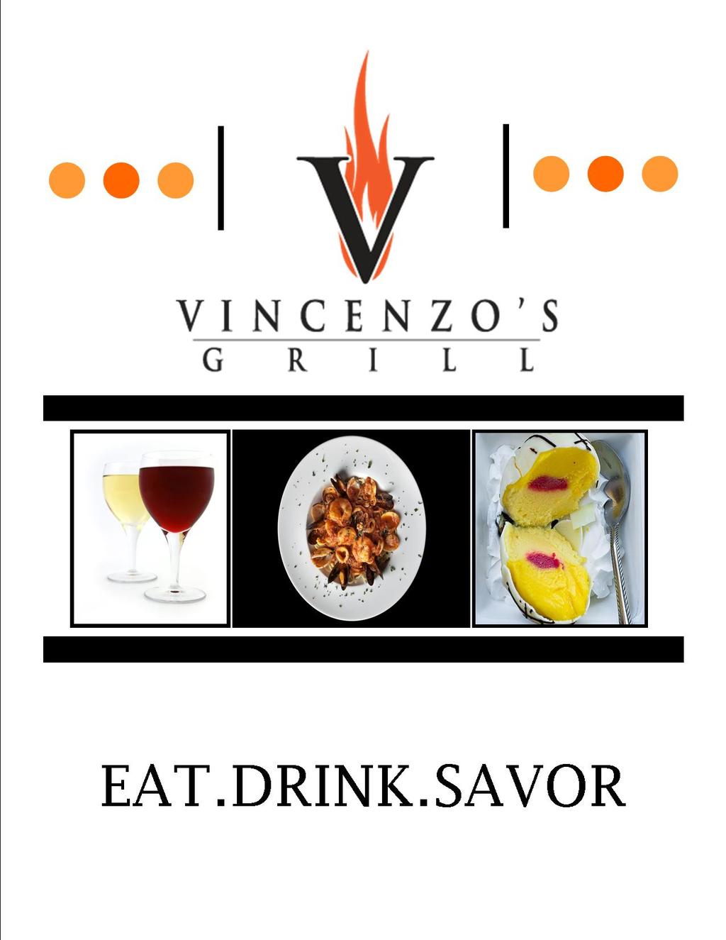 Vincenzo s Grill features regionally diverse Italian cuisine, conveniently located off the Great Room of the lobby floor in the St. Petersburg Marriott Clearwater.