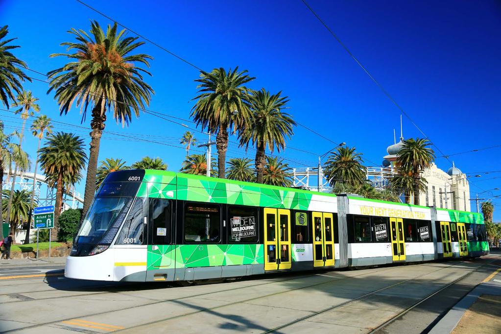 Chapter 3 Infrastructure and rolling stock provision decade in other cities is all over 30 metres in length. The new trams introduced are a mix of imported and locally built vehicles.