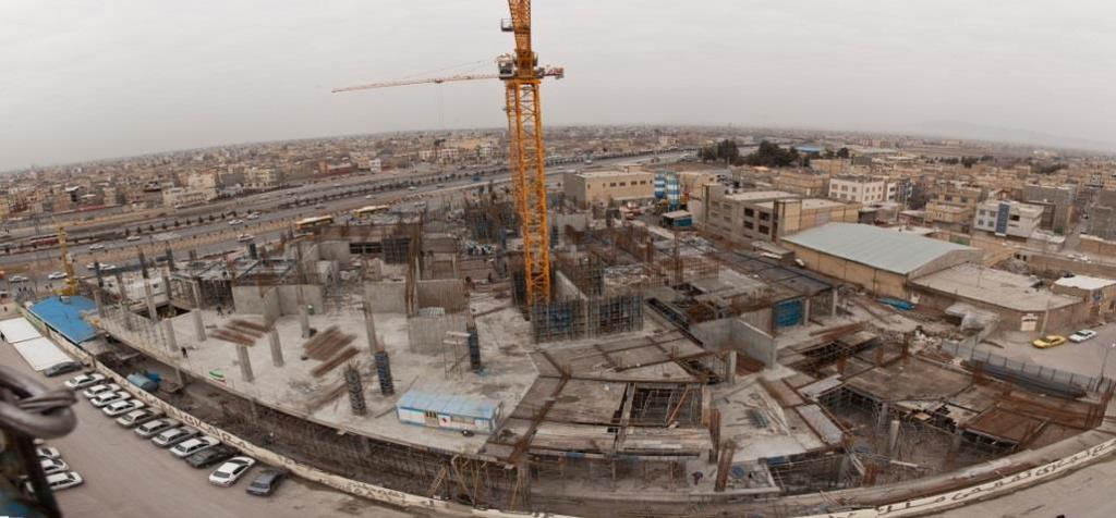 ساختمان عمران و شهرسازی اجرای پروژه بازار بزرگ ملل مشهد تهیه م الح و اجرای