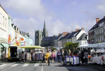 La Haye du Puits The nearest town for a larger selection of shops.