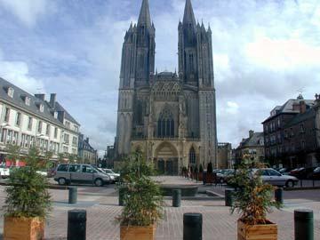 The town of Coutances, perched on a hill, has been the religious centre of the area for a thousand years.